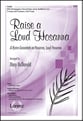 Raise a Loud Hosanna SATB choral sheet music cover